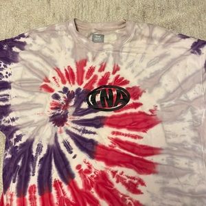 Aritzia TNA sweater tie dye